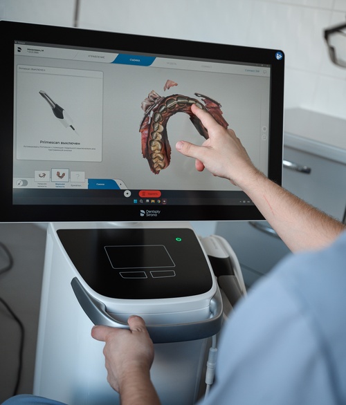 Дентальный сканер Primescan Dentsply Sirona